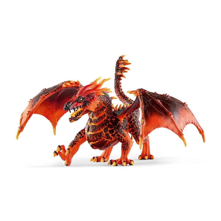 Schleich Eldrador-varelser - Lavadrake (70138) i gruppen LEKSAKER, BARN- & BABYPRODUKTER / Leksaker / Figurer, Miniatyrer & tillbehör hos TP E-commerce Nordic AB (C87444)