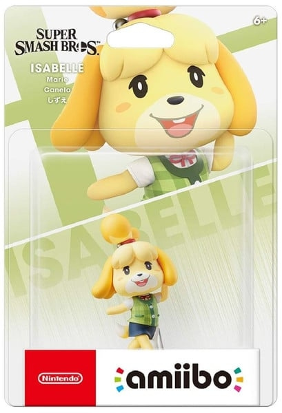 Nintendo Super Smash Collection - Isabelle Amiibo i gruppen HEMELEKTRONIK / Spelkonsoler & Tillbehör / Nintendo Switch / Tillbehör hos TP E-commerce Nordic AB (C87468)