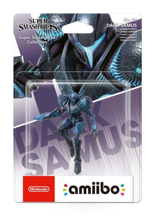 Amiibo Dark Samus (Super Smash Bros. Collection) i gruppen HEMELEKTRONIK / Spelkonsoler & Tillbehör / Nintendo Switch / Tillbehör hos TP E-commerce Nordic AB (C87469)