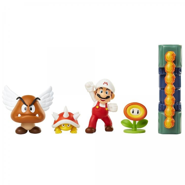 Super Mario Lava slott Diorama (400154) i gruppen LEKSAKER, BARN- & BABYPRODUKTER / Leksaker / Figurer, Miniatyrer & tillbehör hos TP E-commerce Nordic AB (C87507)