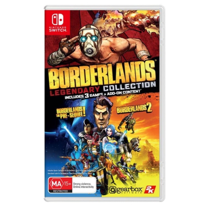 2K Games Borderlands Legendary Collection (Code in a box) i gruppen HEMELEKTRONIK / Spelkonsoler & Tillbehör / Nintendo Switch / Spel hos TP E-commerce Nordic AB (C87510)