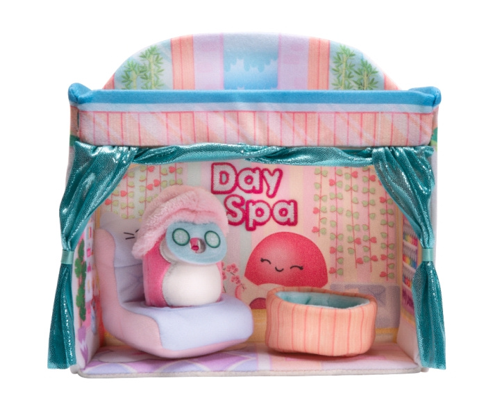 Squishmallows Squishville - lekset Salong (102111) i gruppen LEKSAKER, BARN- & BABYPRODUKTER / Babyleksaker / Gosedjur hos TP E-commerce Nordic AB (C87512)