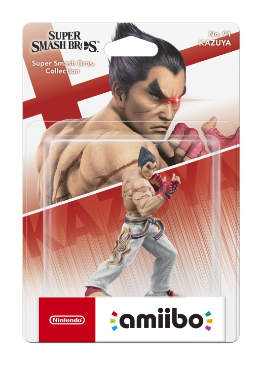 Amiibo Super Smash Bros. samling - Kazuya Amiibo i gruppen HEMELEKTRONIK / Spelkonsoler & Tillbehör / Nintendo Switch hos TP E-commerce Nordic AB (C87517)