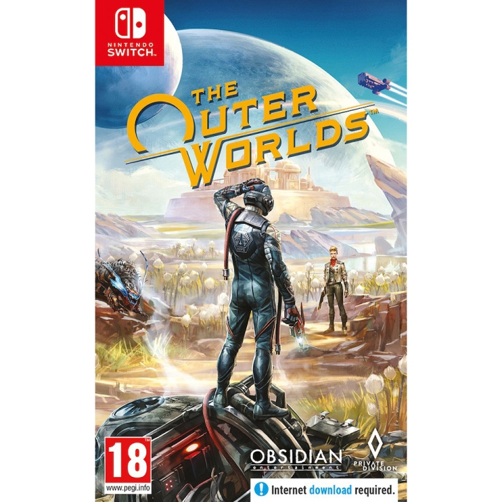 2K Games The Outer Worlds (Code in a Box) i gruppen HEMELEKTRONIK / Spelkonsoler & Tillbehör / Nintendo Switch / Spel hos TP E-commerce Nordic AB (C87526)