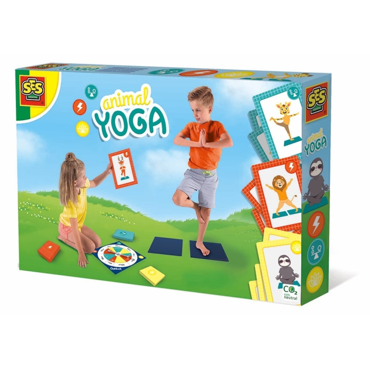 SES Creative Djur yoga - (S02288) i gruppen LEKSAKER, BARN- & BABYPRODUKTER / Uteleksaker / Sport & Spel hos TP E-commerce Nordic AB (C87535)