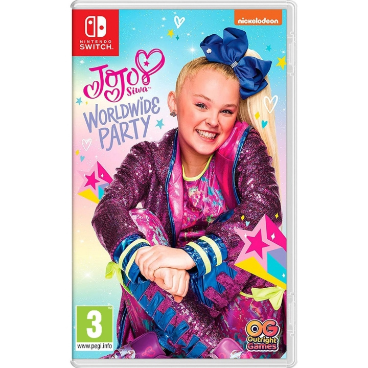 BANDAI NAMCO JoJo Siwa: Worldwide Party i gruppen HEMELEKTRONIK / Spelkonsoler & Tillbehör / Nintendo Switch / Spel hos TP E-commerce Nordic AB (C87555)