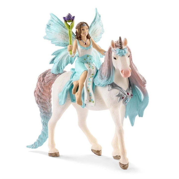 Schleich Bayala - Älvan Eyela med prinsessan enhörning (70569) i gruppen LEKSAKER, BARN- & BABYPRODUKTER / Leksaker / Figurer, Miniatyrer & tillbehör hos TP E-commerce Nordic AB (C87579)