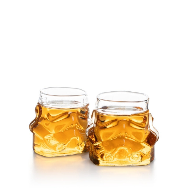 ThumbsUp Orig. Stormtrooper Whisky Glas x 2 i gruppen HEM, HUSHÅLL & TRÄDGÅRD / Köksredskap / Övriga köksredskap hos TP E-commerce Nordic AB (C87616)