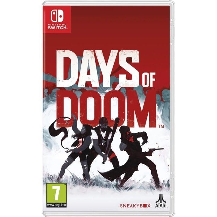 Atari Days of Doom i gruppen HEMELEKTRONIK / Spelkonsoler & Tillbehör / Nintendo Switch / Spel hos TP E-commerce Nordic AB (C87647)