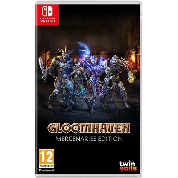 Asmodee Gloomhaven (Mercenaries Edition) i gruppen HEMELEKTRONIK / Spelkonsoler & Tillbehör / Nintendo Switch / Spel hos TP E-commerce Nordic AB (C87650)