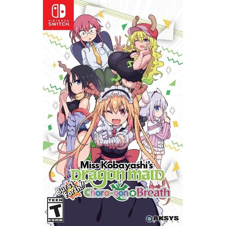 Aksys Miss Kobayashi\'s Dragon Maid: Sakuretsu!! Chorogon Breath i gruppen HEMELEKTRONIK / Spelkonsoler & Tillbehör / Nintendo Switch / Spel hos TP E-commerce Nordic AB (C87654)