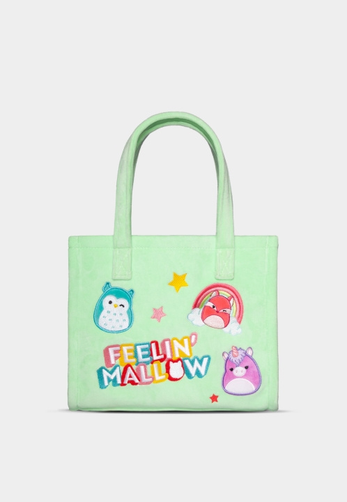 Squishmallows Totebag - Grön (LT405064SQM) i gruppen LEKSAKER, BARN- & BABYPRODUKTER / Resa / Barnväskor hos TP E-commerce Nordic AB (C87660)