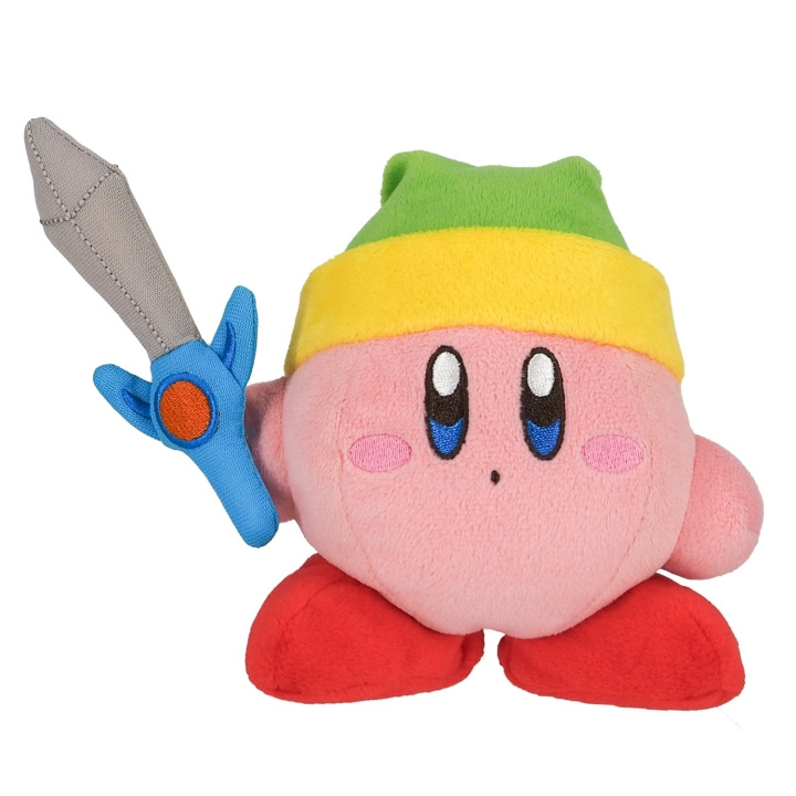 Super Mario Kirby - Kirby med svärd i gruppen LEKSAKER, BARN- & BABYPRODUKTER / Babyleksaker / Gosedjur hos TP E-commerce Nordic AB (C87689)