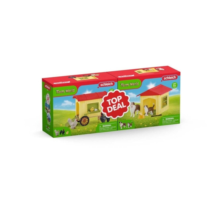 Schleich Världens bondgård - Världens bondgård 2-i-1-set (72241) i gruppen LEKSAKER, BARN- & BABYPRODUKTER / Leksaker / Lekset hos TP E-commerce Nordic AB (C87707)