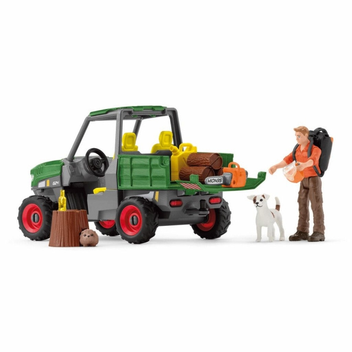 Schleich Farm World - Arbete i skogen (42659) i gruppen LEKSAKER, BARN- & BABYPRODUKTER / Leksaker / Figurer, Miniatyrer & tillbehör hos TP E-commerce Nordic AB (C87713)