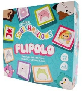 Squishmallows Spel - Squismallows Flipolo (409226) i gruppen LEKSAKER, BARN- & BABYPRODUKTER / Leksaker / Sällskapsspel / Barnspel hos TP E-commerce Nordic AB (C87719)