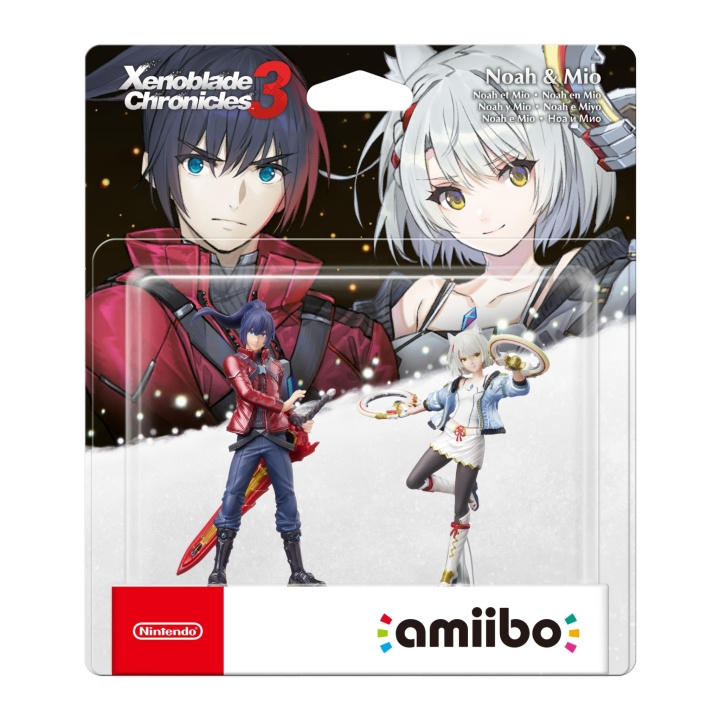 Nintendo amiibo - Noah & Mio - Xenoblade Chronicles 3 i gruppen HEMELEKTRONIK / Spelkonsoler & Tillbehör / Nintendo Switch / Tillbehör hos TP E-commerce Nordic AB (C87723)