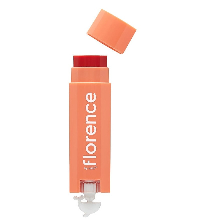 Florence by Mills Oh Whale! Clear Lip Balm Peach och Pequi Coral i gruppen SKÖNHET & HÄLSA / Makeup / Läppar / Läppbalsam hos TP E-commerce Nordic AB (C87797)