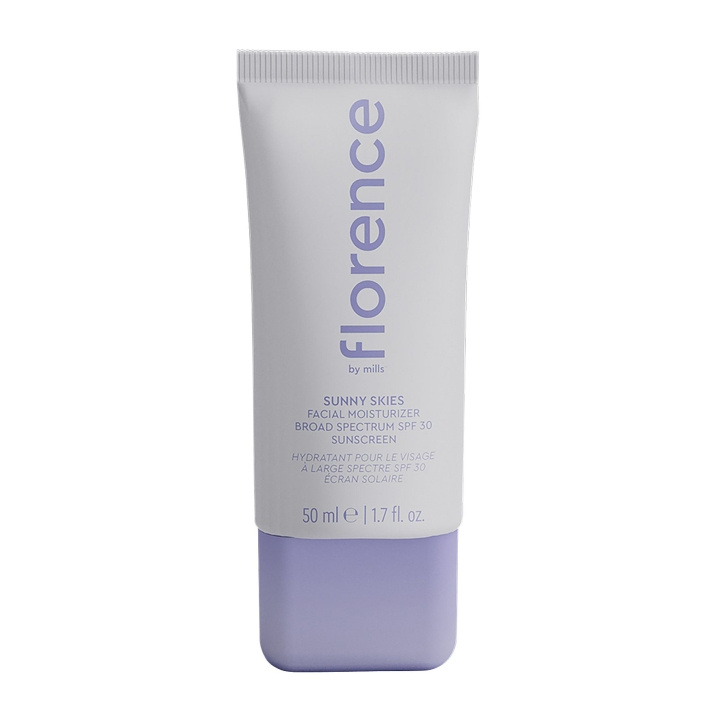 Florence by Mills Skies - Facial Moisturizer SPF30 Bredspektrum Solskydd 50ml i gruppen SKÖNHET & HÄLSA / Hudvård / Ansiktsvård / Ansiktskräm hos TP E-commerce Nordic AB (C87865)