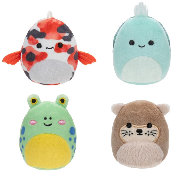 Squishville 4-pack S7 - Pond Squad i gruppen LEKSAKER, BARN- & BABYPRODUKTER / Babyleksaker / Gosedjur hos TP E-commerce Nordic AB (C87881)