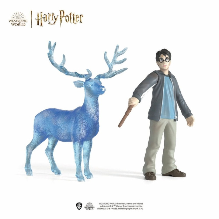 Schleich Harry Potter - Harry Potter & Patronus (42680) i gruppen LEKSAKER, BARN- & BABYPRODUKTER / Leksaker / Figurer, Miniatyrer & tillbehör hos TP E-commerce Nordic AB (C87896)