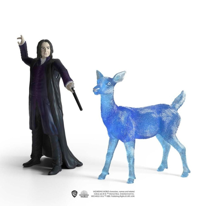 Schleich Harry Potter - Professor Snape & Patronus (42683) i gruppen LEKSAKER, BARN- & BABYPRODUKTER / Leksaker / Figurer, Miniatyrer & tillbehör hos TP E-commerce Nordic AB (C87899)