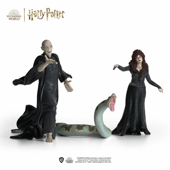 Schleich Harry Potter - Voldemort,Nagini & Bellatrix Lestrange (42684) i gruppen LEKSAKER, BARN- & BABYPRODUKTER / Leksaker / Figurer, Miniatyrer & tillbehör hos TP E-commerce Nordic AB (C87903)