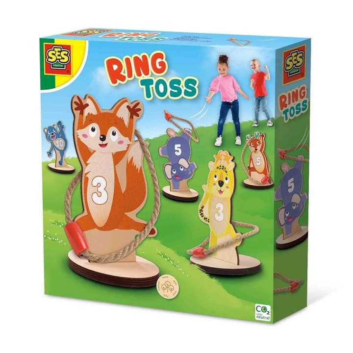 SES Creative Spel - Ringkastning - (S02312) i gruppen LEKSAKER, BARN- & BABYPRODUKTER / Spel / Utomhusspel hos TP E-commerce Nordic AB (C87924)