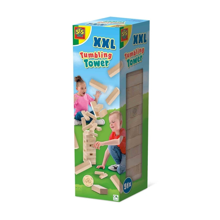 SES Creative Spel - Tumbling Tower XXL - (S02313) i gruppen LEKSAKER, BARN- & BABYPRODUKTER / Spel / Utomhusspel hos TP E-commerce Nordic AB (C87925)