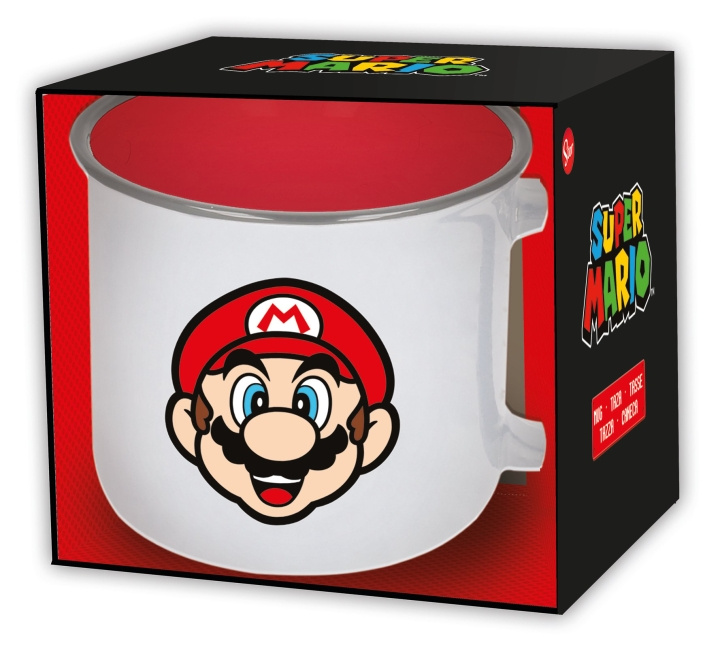 Super Mario Super Mario Stor - Keramikmugg 415 ml - (376) i gruppen SPORT, FRITID & HOBBY / Roliga prylar / Muggar hos TP E-commerce Nordic AB (C87948)