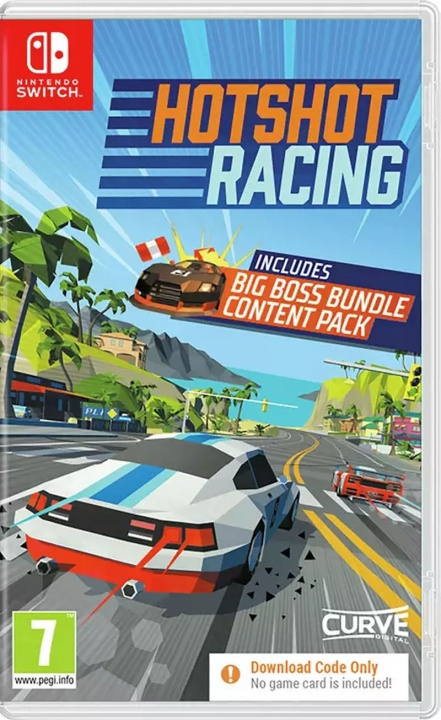 Curve Digital Hotshot Racing (Code in Box) i gruppen HEMELEKTRONIK / Spelkonsoler & Tillbehör / Nintendo Switch / Spel hos TP E-commerce Nordic AB (C87954)