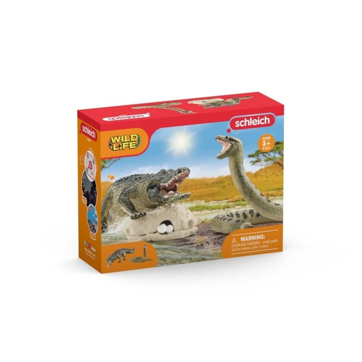 Schleich Wild Life - Fara i träsket (42559) i gruppen LEKSAKER, BARN- & BABYPRODUKTER / Leksaker / Lekset hos TP E-commerce Nordic AB (C87960)