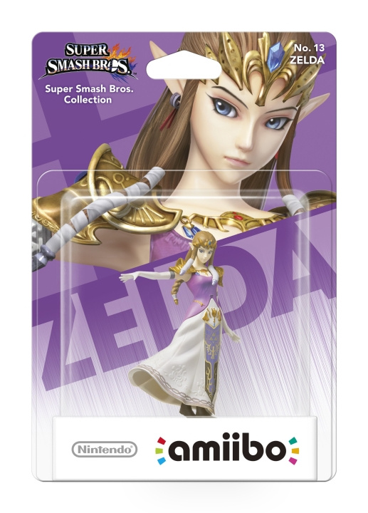 Nintendo Amiibo Figurine Zelda (Super Smash Bros.) i gruppen HEMELEKTRONIK / Spelkonsoler & Tillbehör / Nintendo Switch / Tillbehör hos TP E-commerce Nordic AB (C87977)