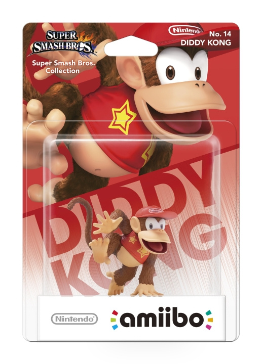 Nintendo Amiibo Figurine Diddy Kong i gruppen HEMELEKTRONIK / Spelkonsoler & Tillbehör / Nintendo Switch hos TP E-commerce Nordic AB (C87978)