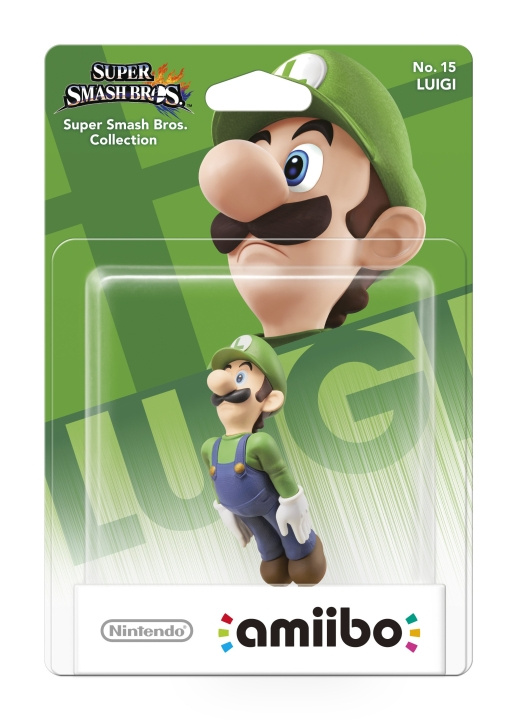 Nintendo Amiibo Figurine Luigi i gruppen HEMELEKTRONIK / Spelkonsoler & Tillbehör / Nintendo Switch / Tillbehör hos TP E-commerce Nordic AB (C87979)