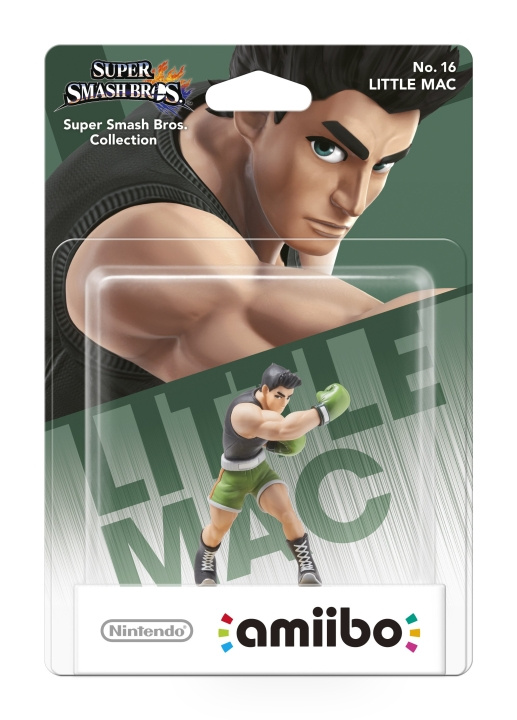 Nintendo Amiibo Figurine Little Mac i gruppen HEMELEKTRONIK / Spelkonsoler & Tillbehör / Nintendo Switch / Tillbehör hos TP E-commerce Nordic AB (C87980)