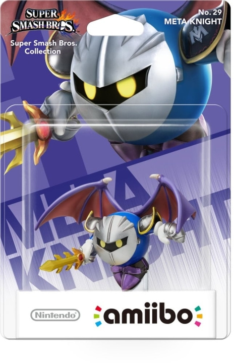 Nintendo Amiibo Figurine Meta Knight i gruppen HEMELEKTRONIK / Spelkonsoler & Tillbehör / Nintendo Switch / Tillbehör hos TP E-commerce Nordic AB (C87989)