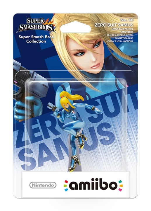 Nintendo Amiibo Figurine Zero Suit Samus i gruppen HEMELEKTRONIK / Spelkonsoler & Tillbehör / Nintendo Switch / Tillbehör hos TP E-commerce Nordic AB (C88002)