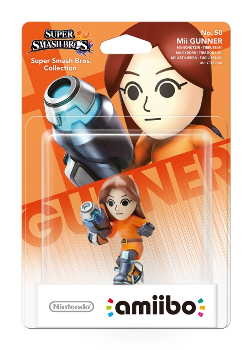 Nintendo Amiibo-figur Mii Gunner i gruppen HEMELEKTRONIK / Spelkonsoler & Tillbehör / Nintendo Switch / Tillbehör hos TP E-commerce Nordic AB (C88010)