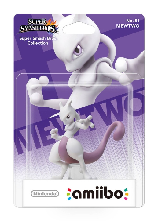 Nintendo Amiibo-figur Mewtwo i gruppen HEMELEKTRONIK / Spelkonsoler & Tillbehör / Nintendo Switch / Tillbehör hos TP E-commerce Nordic AB (C88011)