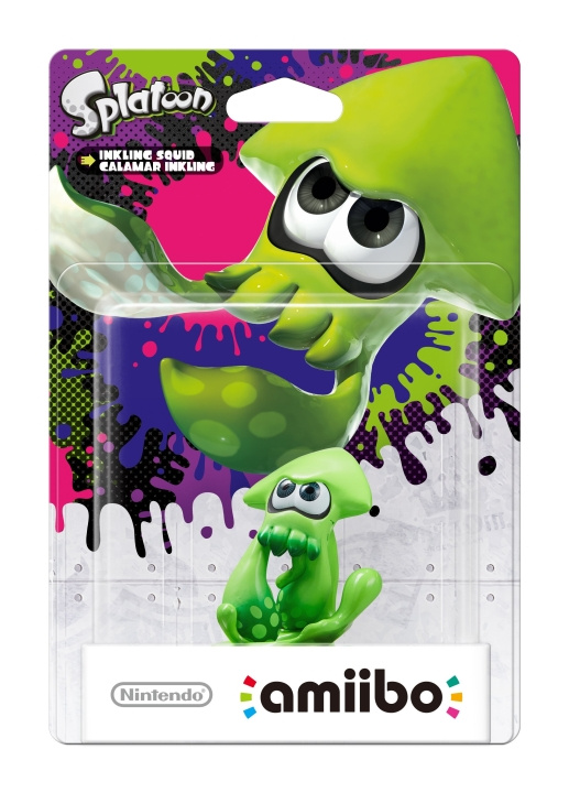 Nintendo Amiibo-figur Inkling Bläckfisk i gruppen HEMELEKTRONIK / Spelkonsoler & Tillbehör / Nintendo Switch / Tillbehör hos TP E-commerce Nordic AB (C88013)