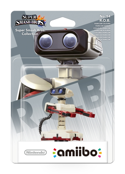 Nintendo Amiibo Figurine R.O.B. Famicom Colours (Super Smash Bros. Collection) i gruppen HEMELEKTRONIK / Spelkonsoler & Tillbehör / Nintendo Switch / Tillbehör hos TP E-commerce Nordic AB (C88015)