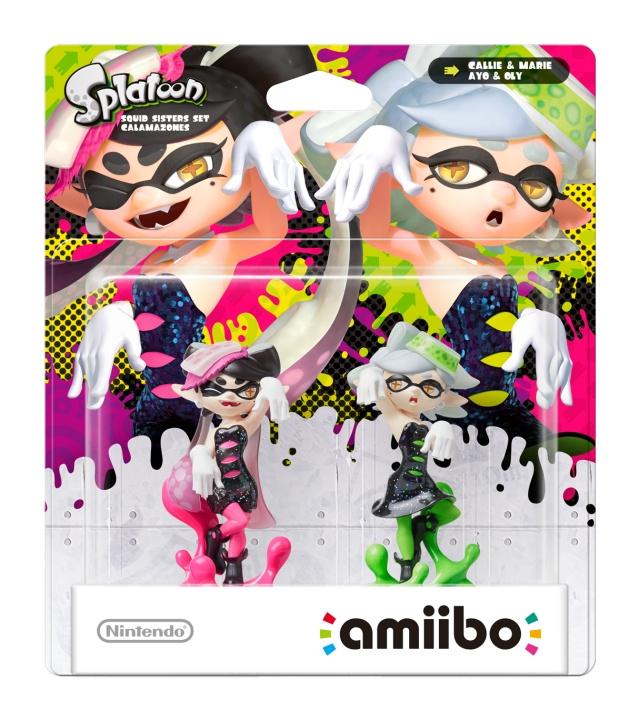 Nintendo Amiibo Figurine - Callie & Marie (2Pack)(Splatoon Collection) i gruppen HEMELEKTRONIK / Spelkonsoler & Tillbehör / Nintendo Switch / Tillbehör hos TP E-commerce Nordic AB (C88020)