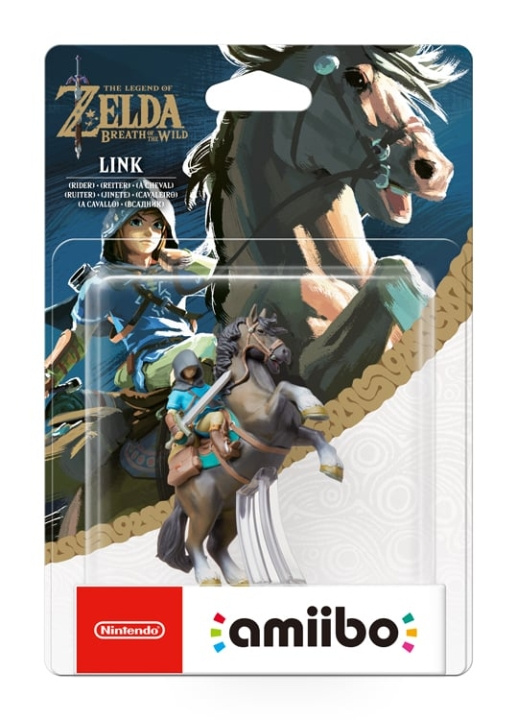 Nintendo Amiibo Figurine Rider (Link på hästryggen) i gruppen HEMELEKTRONIK / Spelkonsoler & Tillbehör / Nintendo Switch / Tillbehör hos TP E-commerce Nordic AB (C88025)