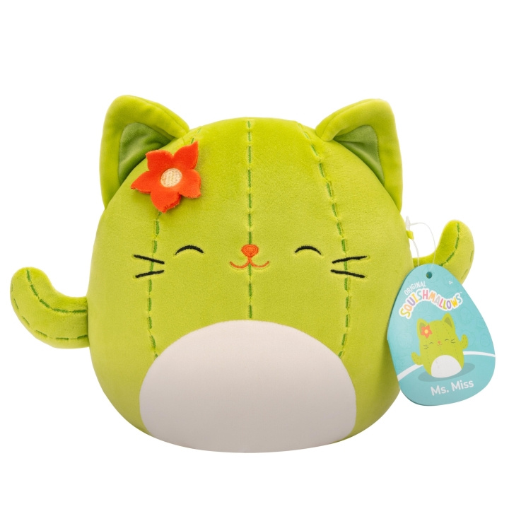 Squishmallows 19 cm P20 Plysch - Ms Miss Cactus Cat (206091) i gruppen LEKSAKER, BARN- & BABYPRODUKTER / Babyleksaker / Gosedjur hos TP E-commerce Nordic AB (C88062)