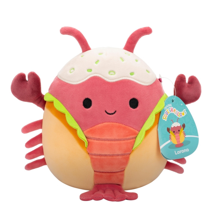 Squishmallows 19 cm P20 Plush - Lorono Hummer (206091) i gruppen LEKSAKER, BARN- & BABYPRODUKTER / Babyleksaker / Gosedjur hos TP E-commerce Nordic AB (C88063)