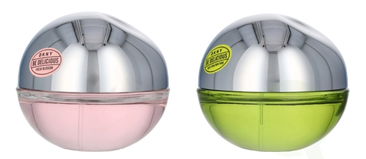 Donna Karan New York DKNY Be Delicious Fresh Blossom Duo Set 60 ml 2x30ml - Be Delicious & Be Delicious Fresh Blossom Edp Spray i gruppen SKÖNHET & HÄLSA / Doft & Parfym / Parfym / Parfym för henne hos TP E-commerce Nordic AB (C88103)