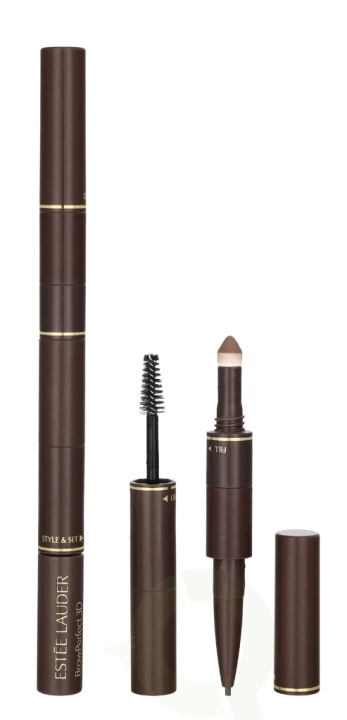 Estee Lauder E.Lauder MicroPrecise Brow Pencil 2.07 ml #08 Brunette - Pencil 0.07g/Powder 0.25g/Gel 1.75ml i gruppen SKÖNHET & HÄLSA / Makeup / Ögon & Ögonbryn / Ögonbrynspenna hos TP E-commerce Nordic AB (C88130)