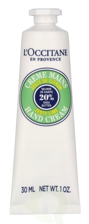 L\'Occitane Shea Butter Zesty Lime Hand Cream 30 ml i gruppen SKÖNHET & HÄLSA / Manikyr/Pedikyr / Handkräm hos TP E-commerce Nordic AB (C88139)