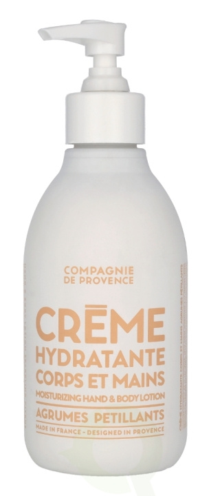 Compagnie De Provence Hand & Body Lotion 300 ml Sparkling Citrus i gruppen SKÖNHET & HÄLSA / Hudvård / Kroppsvård / Body lotion hos TP E-commerce Nordic AB (C88179)